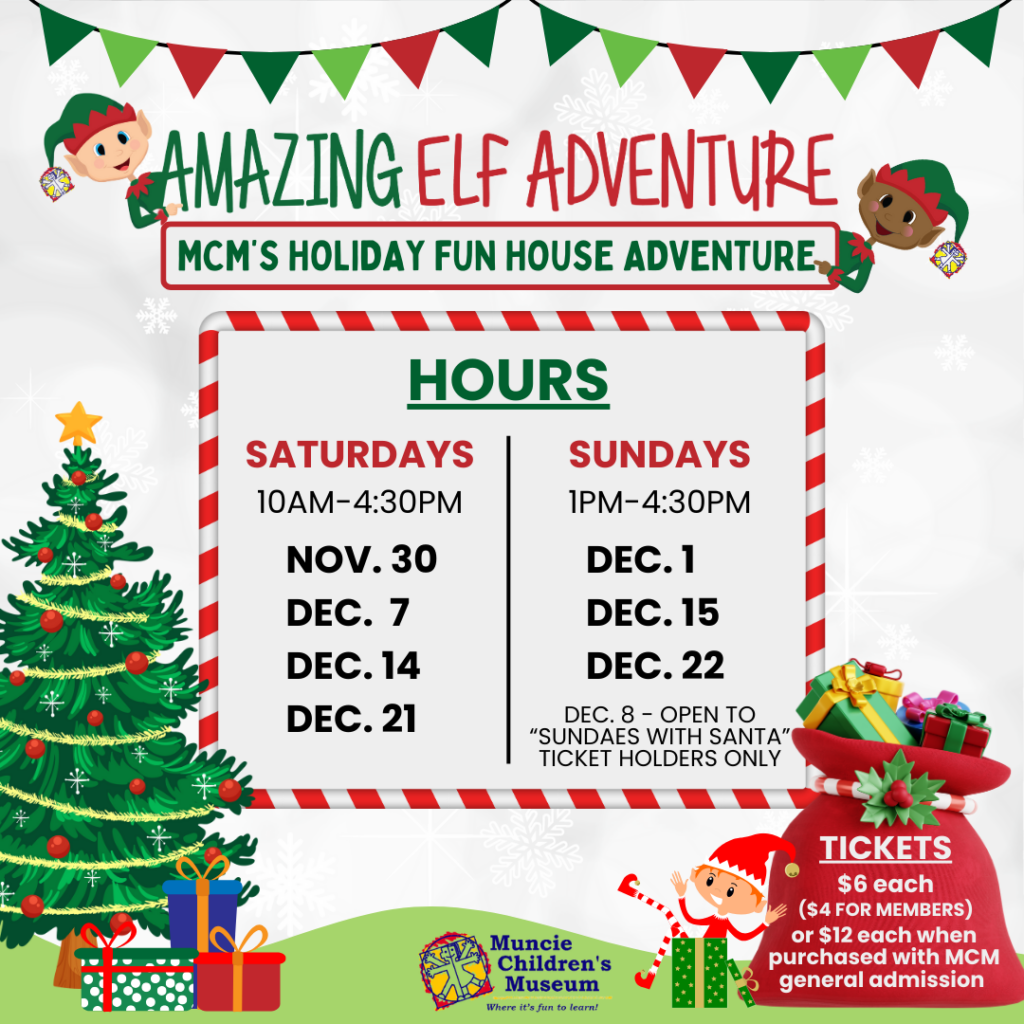 Amazing Elf Adventure @ Muncie Children's Museum